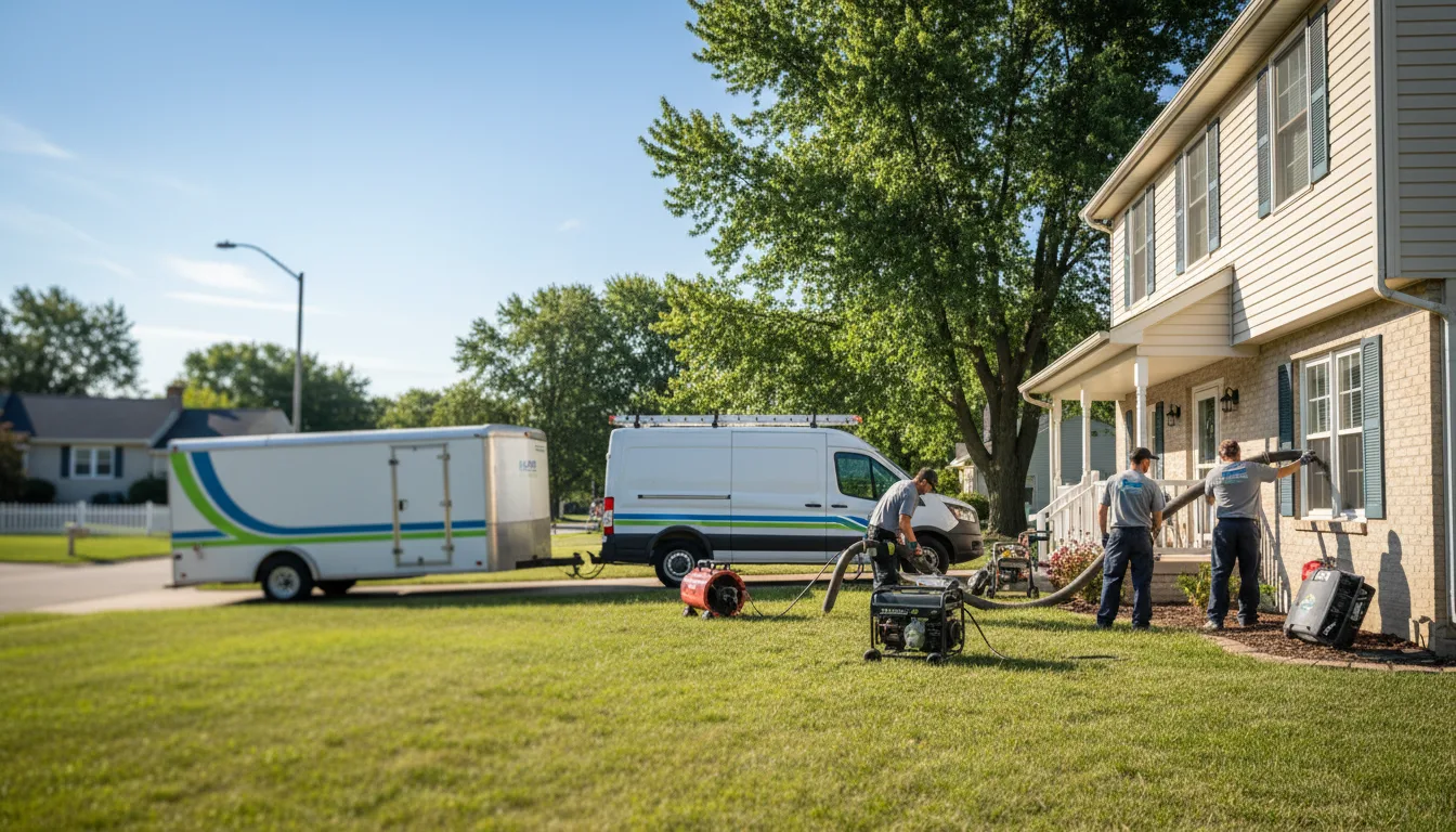 Flooded Basement Restoration And Cleanup With Repair in Yoder, CO near me